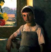 Lilla Cabot Perry La Petite AngEle, oil painting